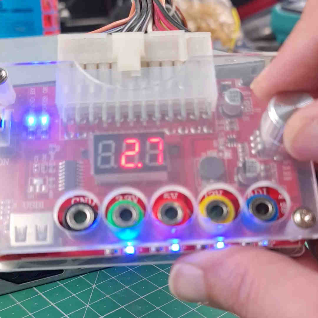 power supply display